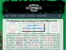 Tablet Screenshot of antiquecarclub.org